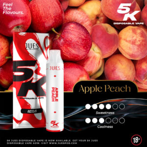 Apple Peach: กลิ่นแอปเปิ้ลพีช กลิ่นนี้แอบว๊าวมาก เพราะไม่หวานจนเลี่ยน แถมหอมพีชสุดๆ ความหอมของพีชจะผสมกับความสดชื่นของแอปเปิ้ล ทำให้ได้รสชาติที่สดชื่นและหอมหวาน เหมาะสำหรับคนที่ต้องการรสชาติที่สดชื่นและหอมหวานในเวลาเดียวกัน