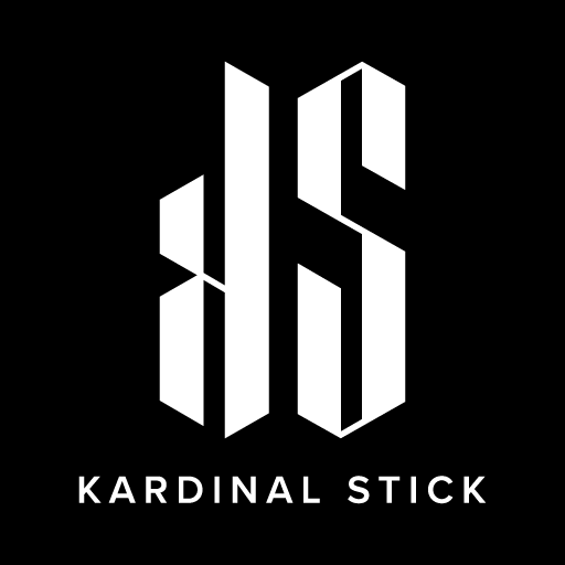 KS Kardinal Stick Logo BG Black by Relx King