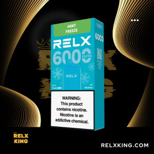 Relx Crush Pocket 6000 Puffs พอตใช้แล้วทิ้งสูบได้ 6000 คำ รุ่นใหม่ 2024 จาก Relx กลิ่นชัด หอม อร่อย ขายพอต รีแลค ครัช 6000 คำ ราคาถูก ส่งด่วน ต้อง Relx King