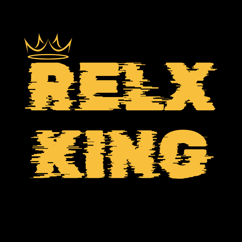 Relx King Logo BG Black