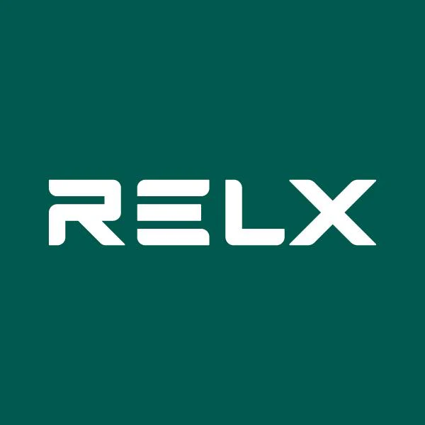 Relx Logo BG Green by Relx King