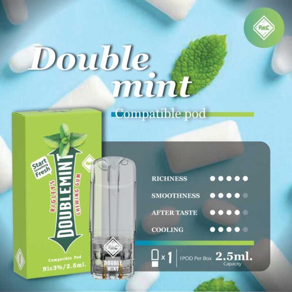 Double mint: ดับเบิ้ลมิ้นท์ กลิ่นหอมเย็นของดับเบิ้ลมิ้นท์ที่สดชื่นและมีความหอมของมิ้นท์เข้มข้น ทำให้คุณรู้สึกเหมือนกำลังทานลูกอมดับเบิ้ลมิ้นท์ที่เย็นชื่นใจ ความหอมเย็นของมิ้นท์ที่เข้มข้นผสมกับความเนียนนุ่มของลูกอม ทำให้กลิ่นนี้เป็นที่ชื่นชอบของหลายๆ คน กลิ่นนี้เหมาะสำหรับผู้ที่ต้องการความสดชื่นและความหอมเย็นที่ผสมผสานกันอย่างลงตัว