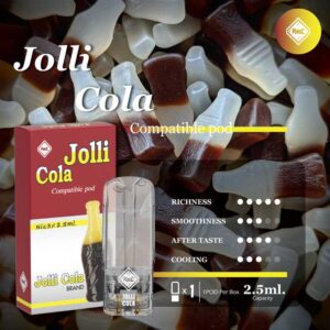 Joli Cola: โจลี่ โคล่า กลิ่นหอมหวานของโจลี่ โคล่าที่มีความหอมของโคล่าเข้มข้น ทำให้คุณรู้สึกเหมือนกำลังดื่มน้ำอัดลมโจลี่ โคล่าที่เย็นชื่นใจ ความหอมหวานของโคล่าที่เข้มข้นผสมกับความสดชื่นของโซดา ทำให้กลิ่นนี้เป็นที่ชื่นชอบของหลายๆ คน กลิ่นนี้เหมาะสำหรับผู้ที่ต้องการความหวานหอมและสดชื่นที่ผสมผสานกันอย่างลงตัว