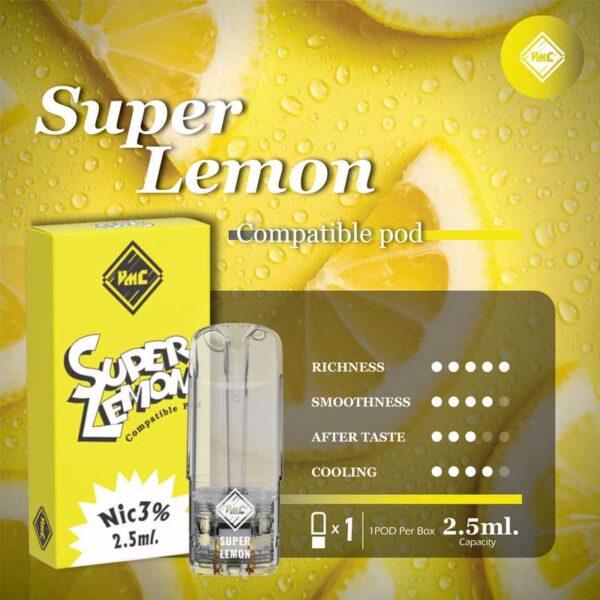 Super Lemon: ลูกอมซุปเปอร์เลมอน กลิ่นหอมเปรี้ยวของลูกอมซุปเปอร์เลมอนที่สดชื่นและมีความหอมของมะนาวเข้มข้น ทำให้คุณรู้สึกเหมือนกำลังทานลูกอมซุปเปอร์เลมอนที่เปรี้ยวหวานลงตัว ความหอมเปรี้ยวของมะนาวที่เข้มข้นผสมกับความเนียนนุ่มของลูกอม ทำให้กลิ่นนี้เป็นที่ชื่นชอบของหลายๆ คน กลิ่นนี้เหมาะสำหรับผู้ที่ต้องการความเปรี้ยวหวานและสดชื่นที่ผสมผสานกันอย่างลงตัว