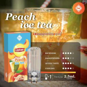 Peach ice tea: ชาลิปตันพีช กลิ่นหอมหวานของชาลิปตันพีชที่มีความหอมของพีชและชาลิปตันเข้มข้น ทำให้คุณรู้สึกเหมือนกำลังดื่มชาลิปตันพีชที่เย็นชื่นใจ ความหอมหวานของพีชที่เข้มข้นผสมกับความสดชื่นของชา ทำให้กลิ่นนี้เป็นที่ชื่นชอบของหลายๆ คน กลิ่นนี้เหมาะสำหรับผู้ที่ต้องการความหวานหอมและสดชื่นที่ผสมผสานกันอย่างลงตัว